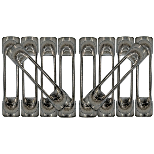 Snap-Loc E-Track Single Tie-Down Anchor Points – Unfinished Contoured Weld-On 10-Pack