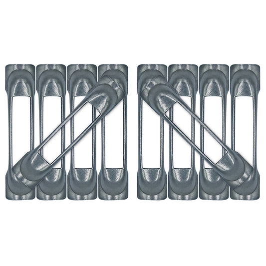 Snap-Loc E-Track Single Anchor – Weld-On Contoured Unfinished 10-Pack, Logistic Tie-Down