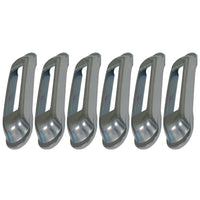 Snap-Loc E-Track Single Anchor – Weld-On Unfinished 6-Pack with Zinc Rust Protection, Logistic Tie-Down