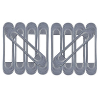 Snap-Loc E-Track Single Tie-Down Anchor Points – Zinc-Plated Weld-On 10-Pack