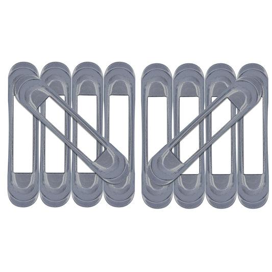 Snap-Loc E-Track Single Tie-Down Anchor Points – Zinc-Plated Weld-On 10-Pack