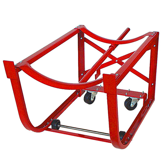 Steel Drum Cradle – 800 lb Capacity for 30–55 Gallon Drums with Safe-Tilt Design