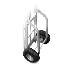 SNAP-LOC 500 lb Aluminum Hand Truck Cart with Expandable Load Bar and 10" Flat Free Tires