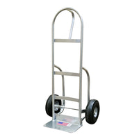 Aluminum 800 lbHand Truck Cart with P-Handle and 10" Tires