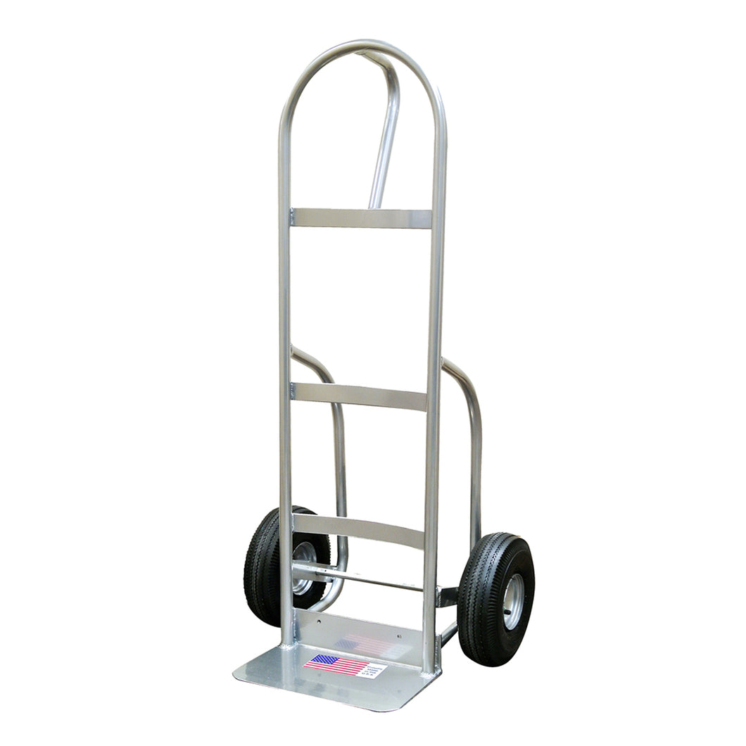 SNAP-LOC 800 lb Aluminum Hand Truck Cart with P-Handle and 10