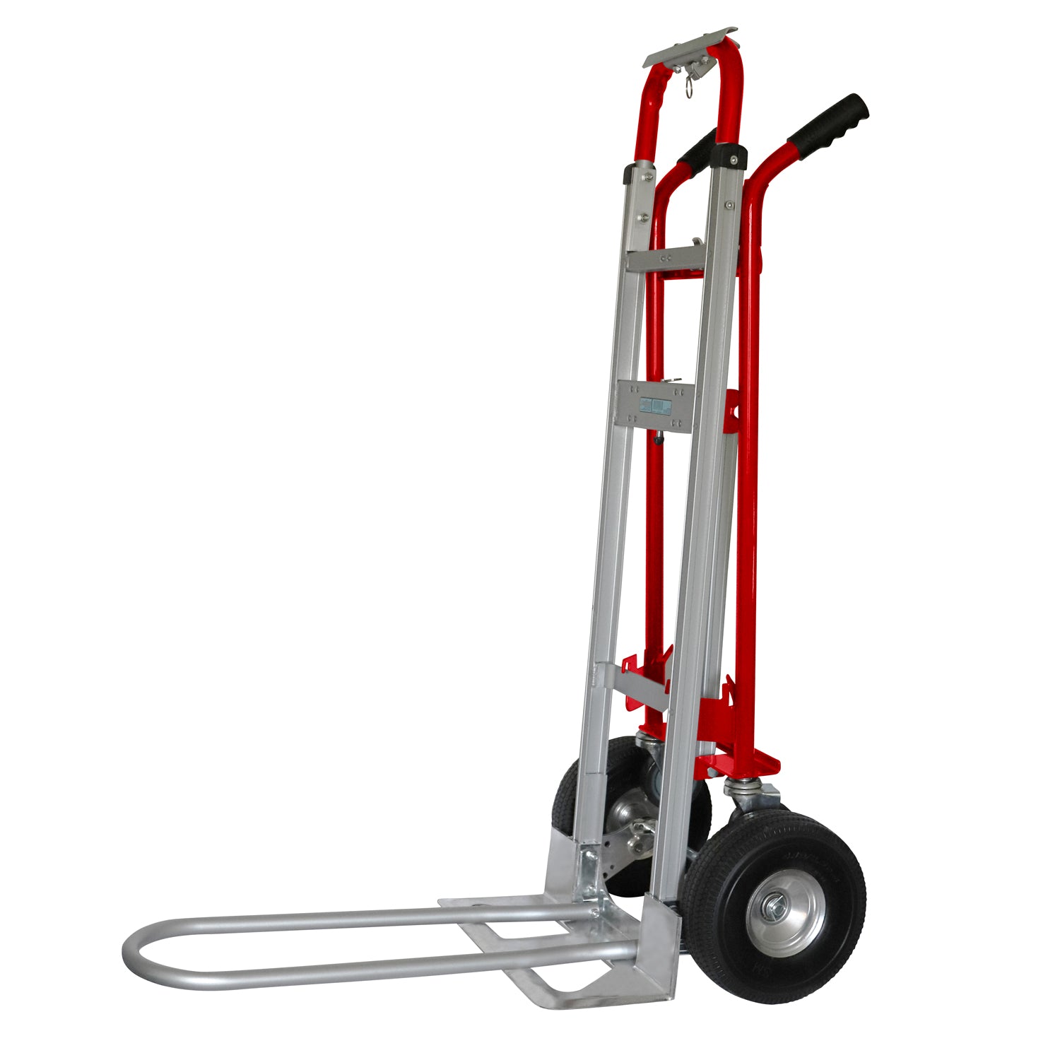 Steel Convertible Hand Truck – 800 lb Expandable Platform | Snap