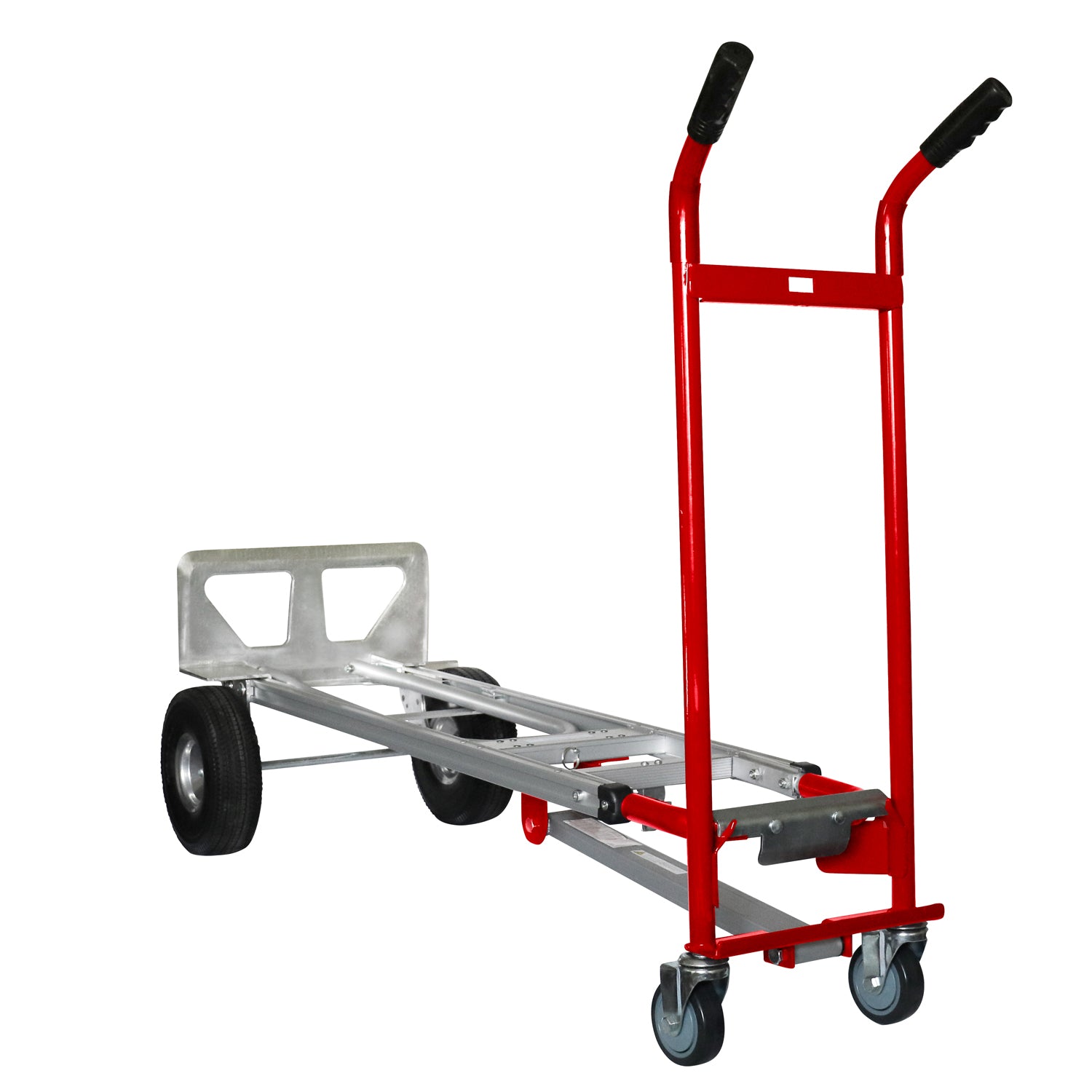 Steel Convertible Hand Truck – 800 lb Expandable Platform | Snap