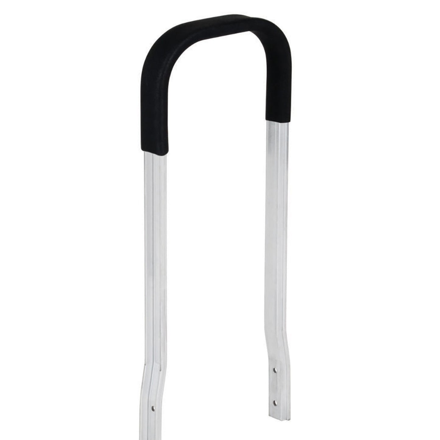 E-Track Aluminum Hand Truck – 500 lb Capacity with Tall Loop Handle, 10” Microcellular Tires, Stair Skids and Brakes