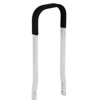 E-Track Aluminum Hand Truck – 500 lb Capacity with Tall Loop Handle, 10” Microcellular Tires, Stair Skids and Brakes