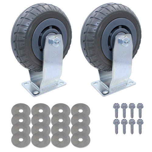 SNAP-LOC Wood Dolly Caster Steering Kit 6