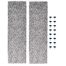 SNAP-LOC Wood Dolly Pad Kit Carpet 5"x17.5" 2-Pack