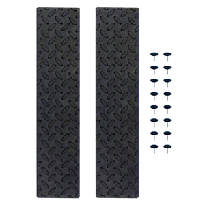 SNAP-LOC Wood Dolly Pad Kit Rubber 4"x17.5" 2-Pack