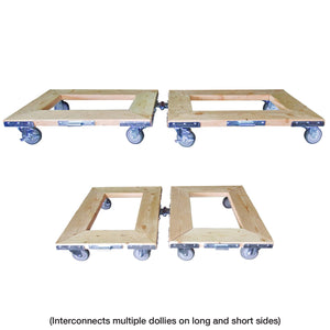 SNAP-LOC Wood Dolly Connector Bar Kit