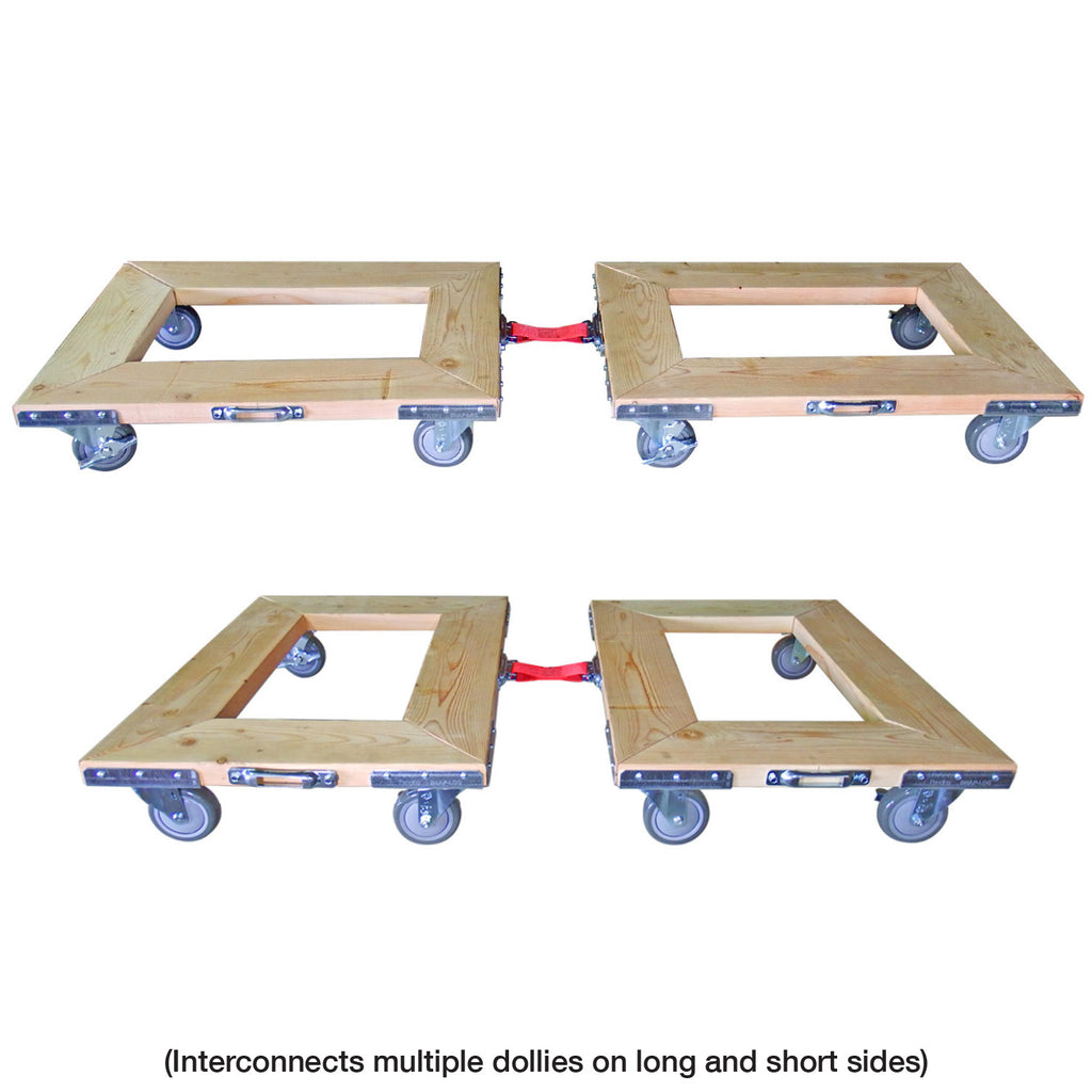 Snap-loc Dolly Nero (USA.) Con Capacità 680,4 Kilogram, Telaio In Snap-loc Dolly Nero (USA.) Con Capacità 680,4 Kilogram, Telaio In