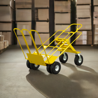 E-Track Hand Truck – All-Terrain, 1,000 lb Capacity with Load Bar and 6-Wheel 10” Flat-Free Tires