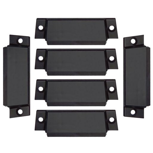 Snap-Loc E-Track End Cap – Heavy-Duty Plastic – 6-Pack