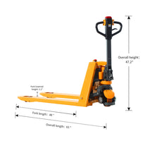 Lithium Full Electric Pallet Jack 3300lbs Local Pick-Up A-1034