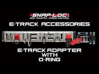 Snap-Loc E-Track O-Ring Tie-Down – Multi-Purpose Cargo Control