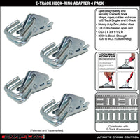 Snap-Loc E-Track Hook-Ring Adapter – Logistic Tie-Down