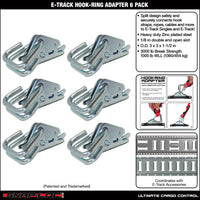 Snap-Loc E-Track Hook-Ring Adapter – Logistic Tie-Down