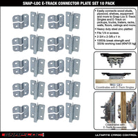 Snap-Loc E-Track Connector Plate Set – Cargo Control