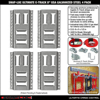 Fast-Track E-Track; USA Galvanized Steel Horizontal Vertical