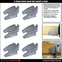 Snap-Loc E-Track Wood Beam End Socket – Cargo Shoring