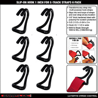 Snap-Loc E-Track Strap Hook Adapter – Slip-On 1 inch