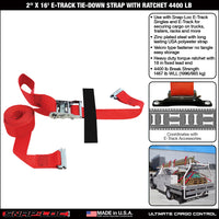 Snap-Loc 2 in x (8-20) ft Ratchet Strap – 4,400 lb