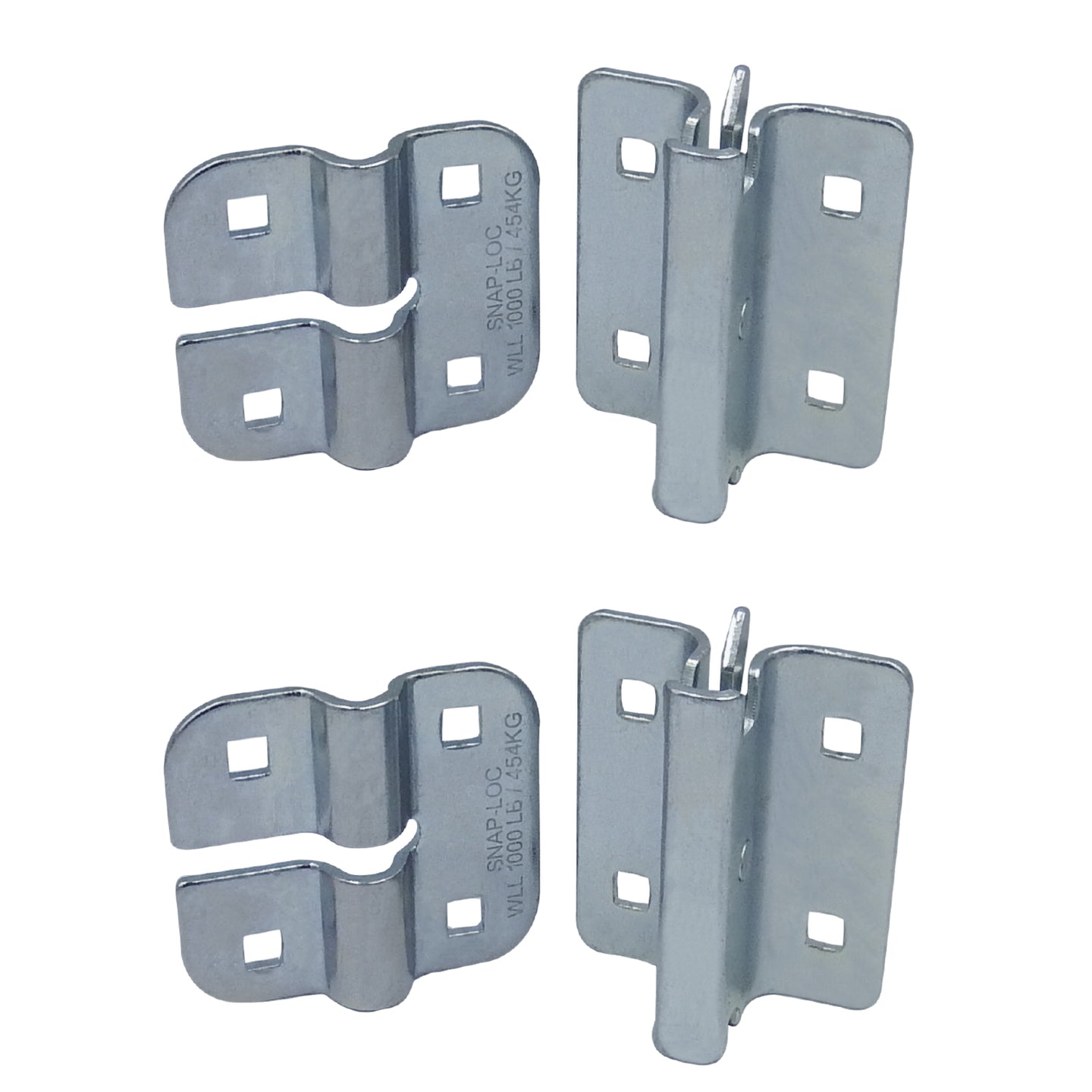  Snap-Loc E-Track connector plate set for E-Track cargo control 2-Pack