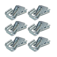 Snap-Loc E-Track Hook Ring Adapter for E-Track cargo control 6-Pack