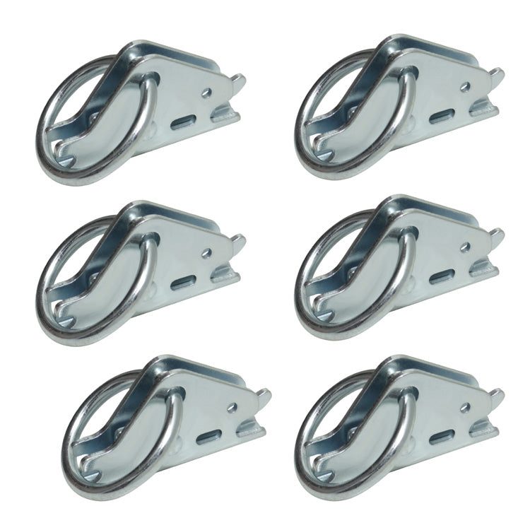  Snap-Loc E-Track O-Ring Tie-Down for E-Track cargo control 6-Pack
