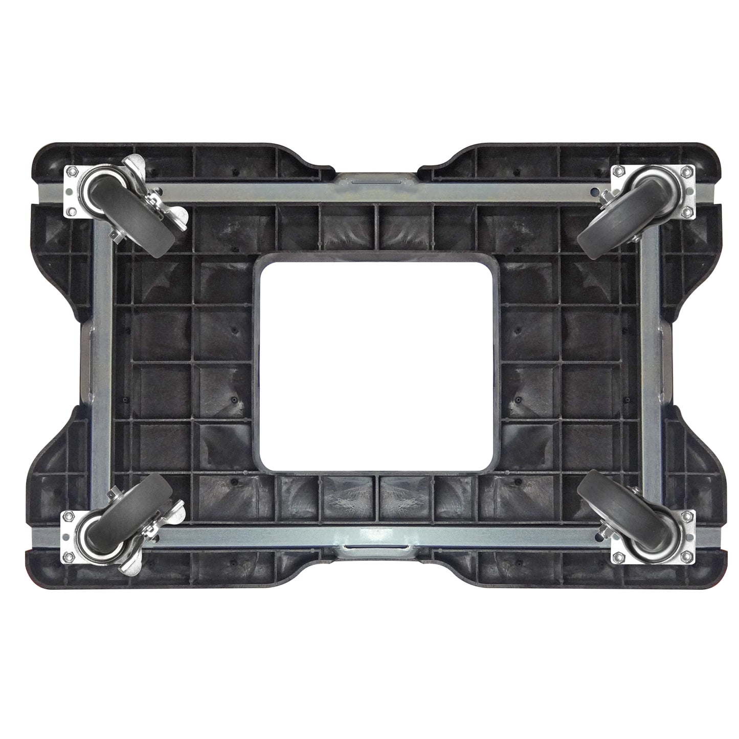Snap-Loc E-Track Dolly – General Purpose, 1,200 lb Capacity with 4" Swivel Thermoplastic Casters