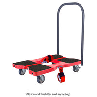 Snap-Loc E-Track Dolly – General Purpose, 1,200 lb Capacity with 4" Swivel Thermoplastic Casters