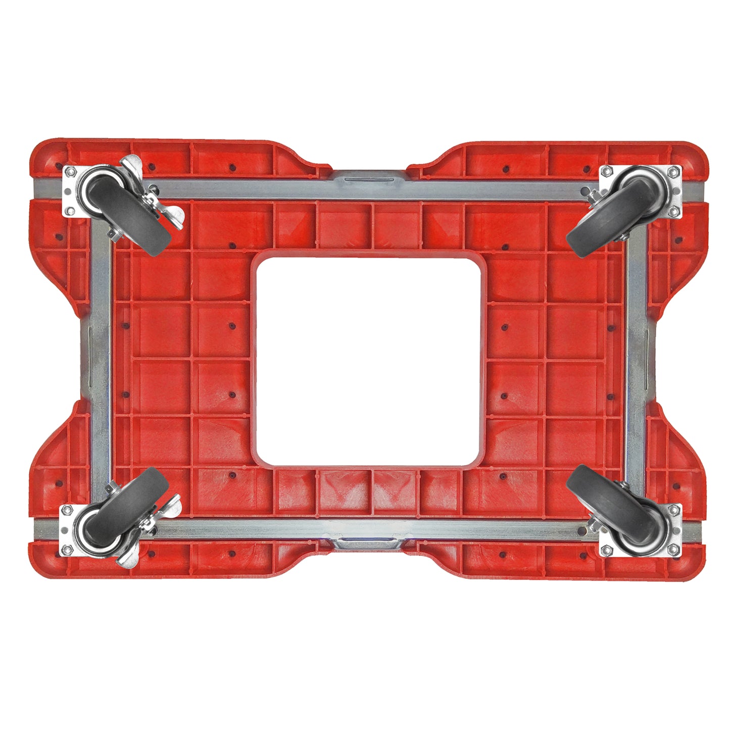 Snap-Loc E-Track Dolly – General Purpose, 1,200 lb Capacity with 4" Swivel Thermoplastic Casters
