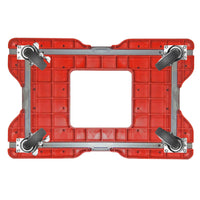 Snap-Loc E-Track Dolly – General Purpose, 1,200 lb Capacity with 4" Swivel Thermoplastic Casters