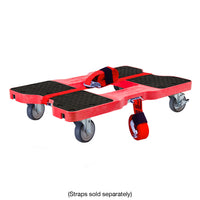 Snap-Loc E-Track Dolly – General Purpose, 1,200 lb Capacity with 4" Swivel Thermoplastic Casters