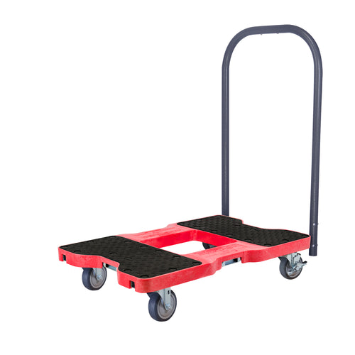 SNAP-LOC 1,200 lb General Purpose E-Track Push Cart Dolly Red