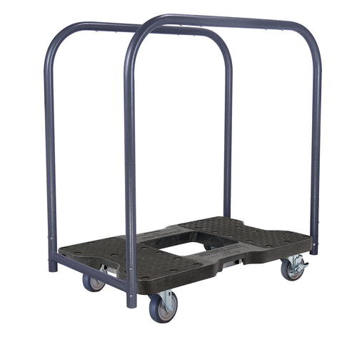 SNAP-LOC 1,200 lb General Purpose E-Track Panel Cart Dolly Black