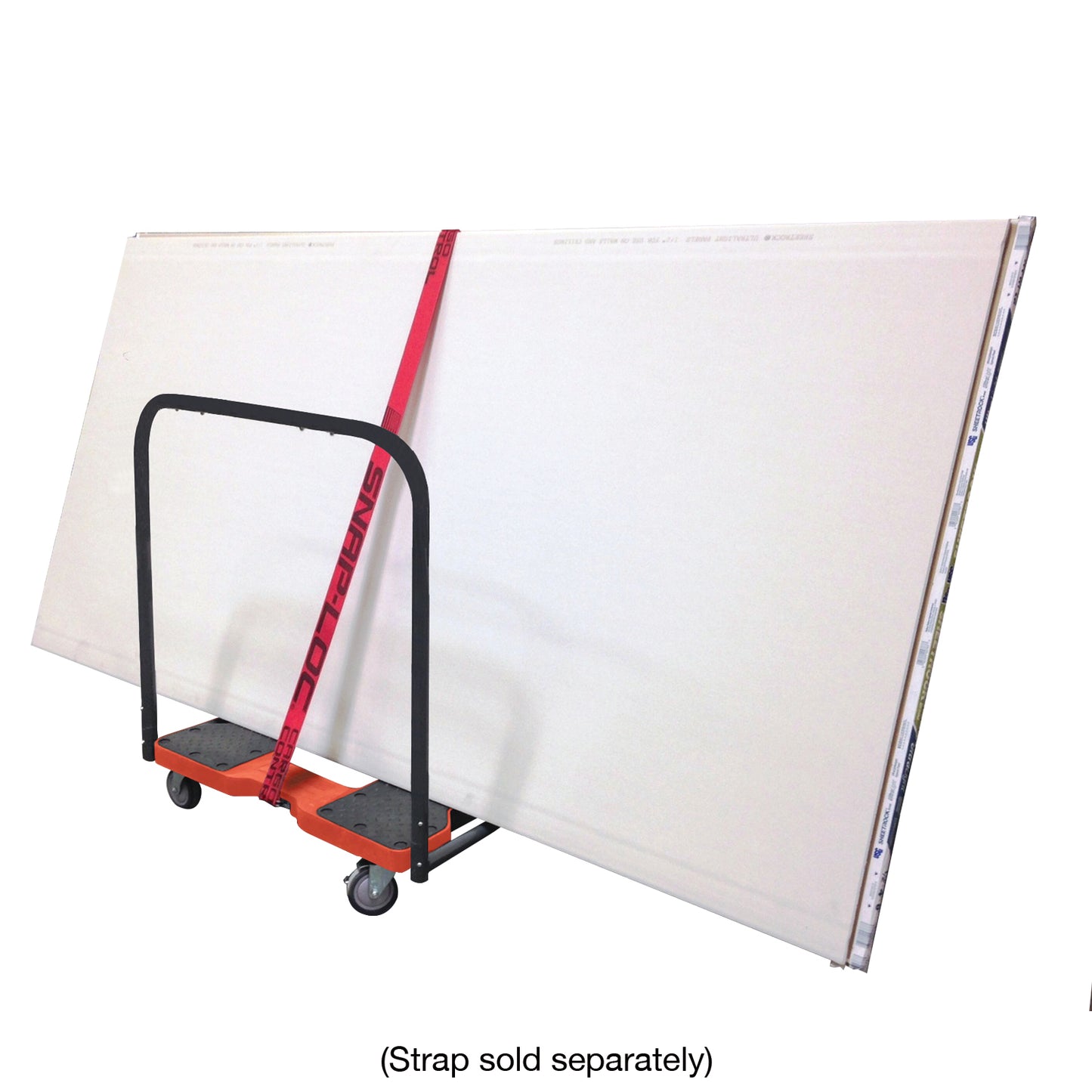Snap-Loc E-Track Dolly – General Purpose, 1,200 lb Capacity with 4" Swivel Thermoplastic Casters