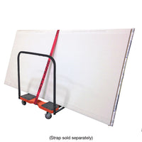Snap-Loc E-Track Dolly – General Purpose, 1,200 lb Capacity with 4" Swivel Thermoplastic Casters