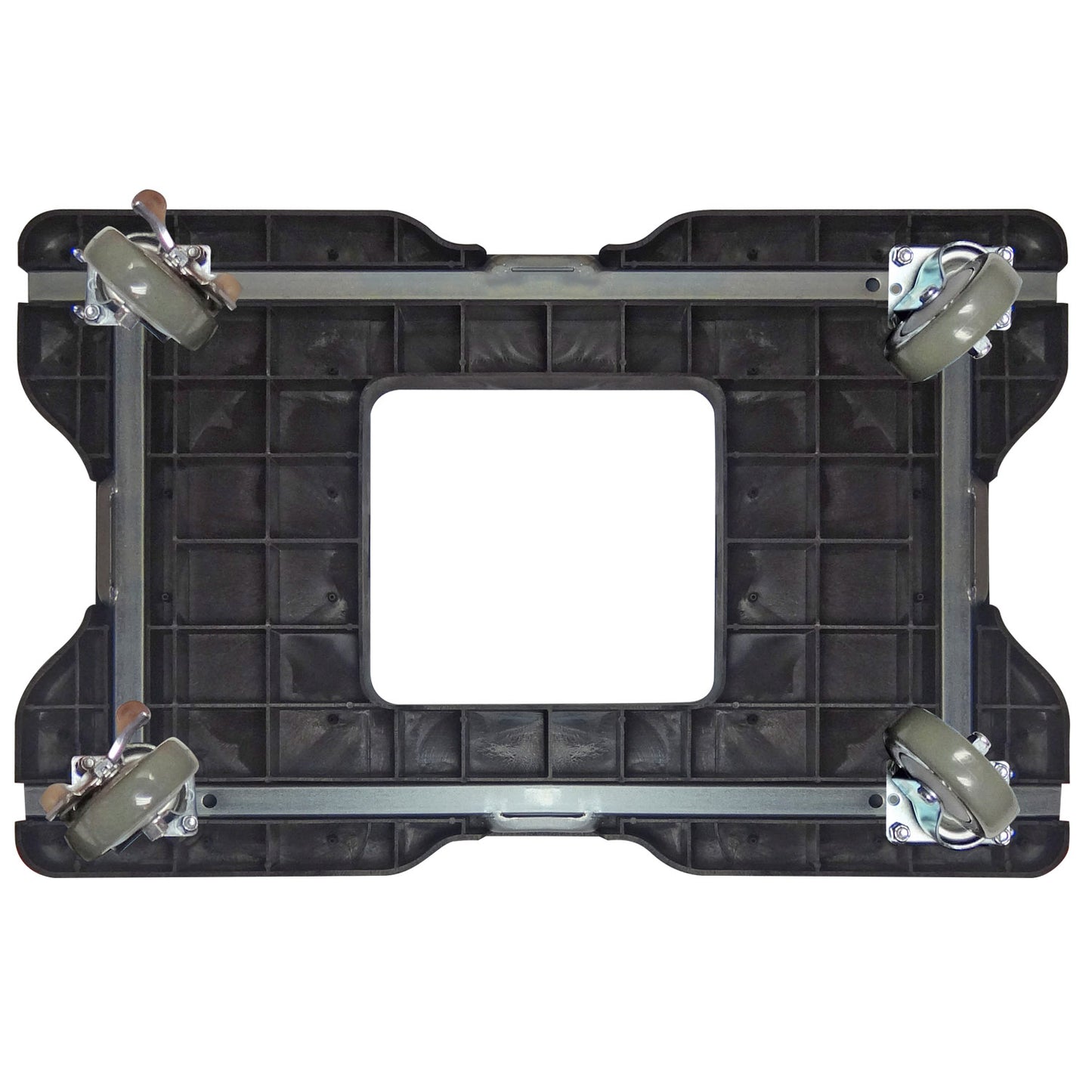 Snap-Loc E-Track Dolly – Industrial Strength, 1,500 lb Capacity with 4" Polyurethane Swivel Casters