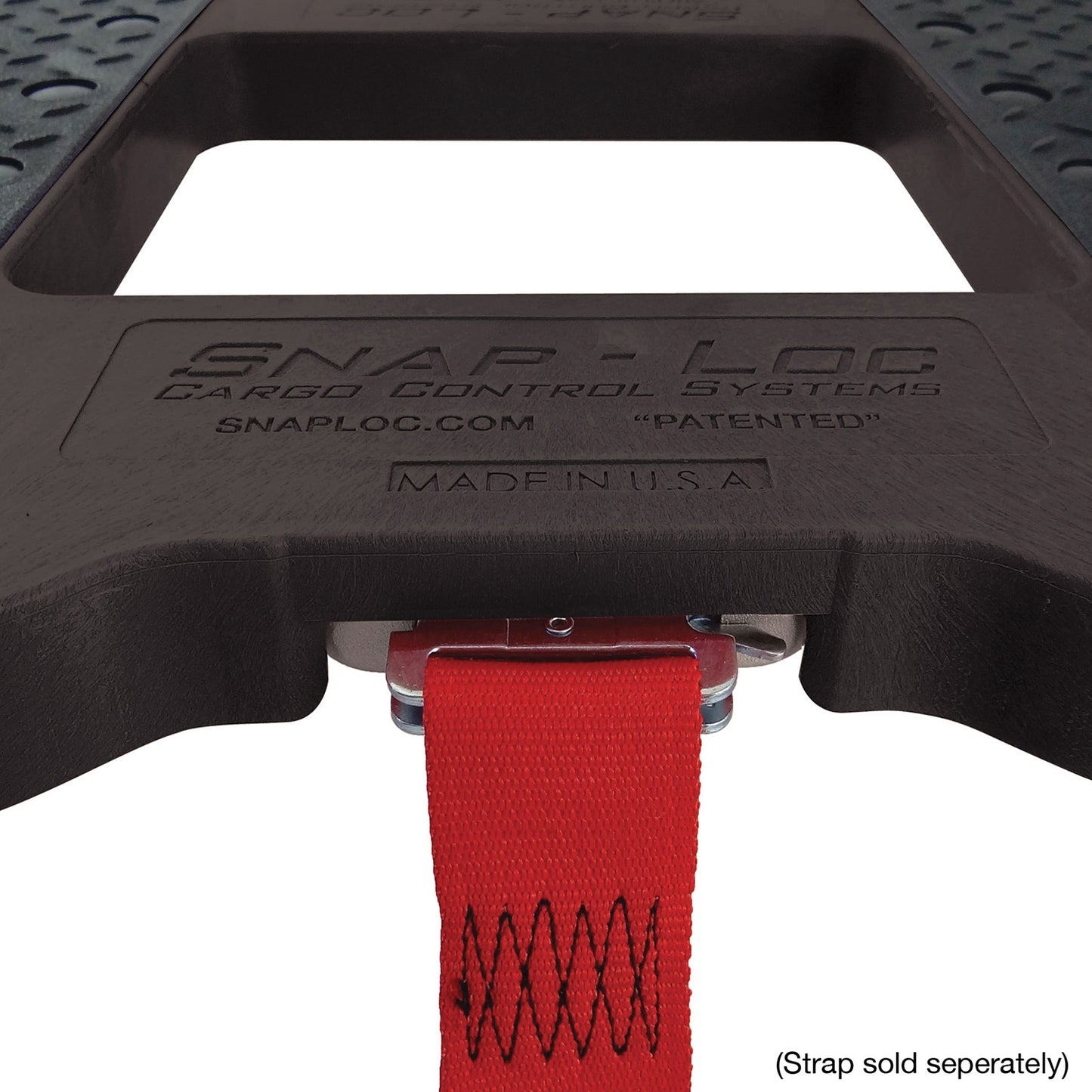 Snap-Loc E-Track Dolly – Industrial Strength, 1,500 lb Capacity with 4" Polyurethane Swivel Casters