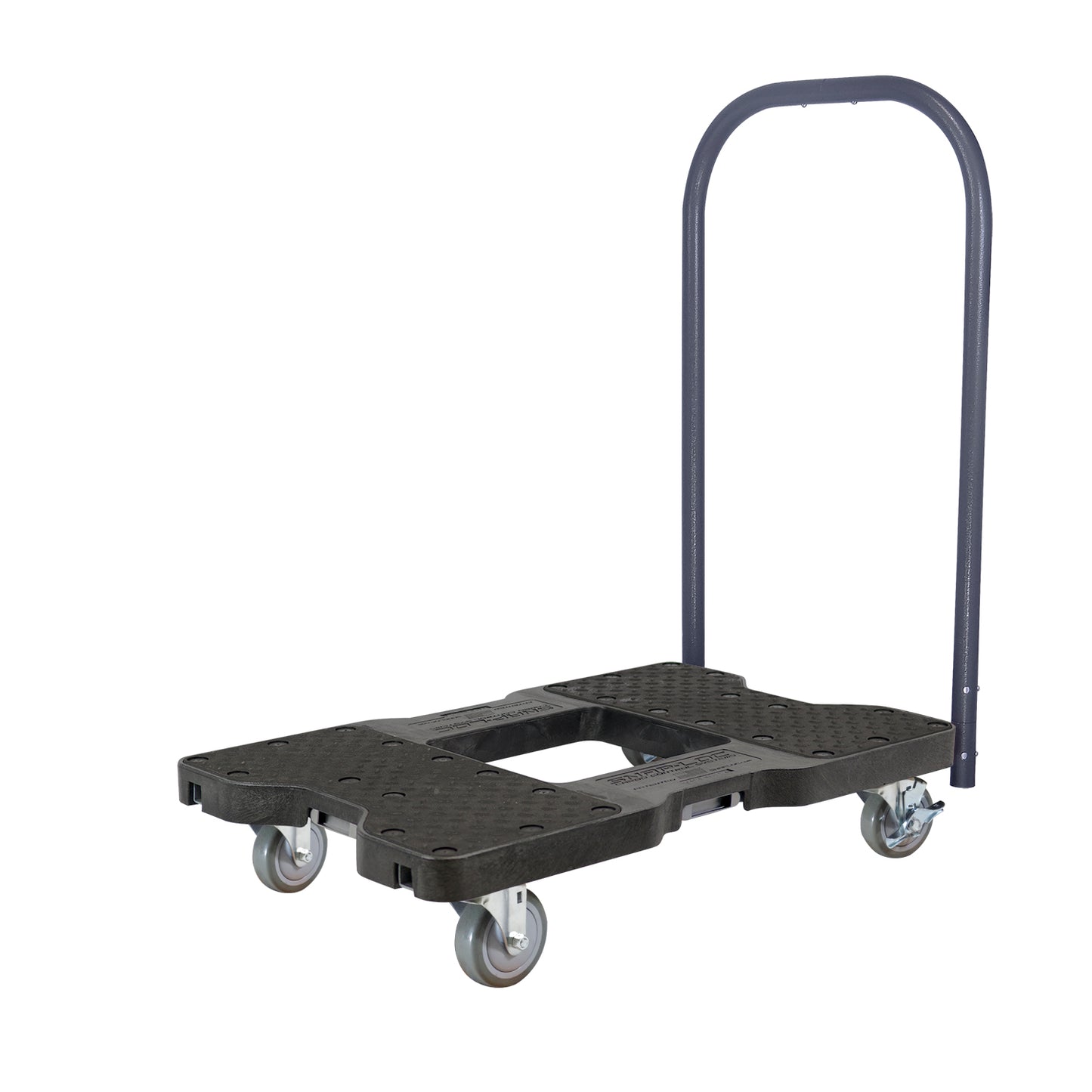 Snap-Loc E-Track Dolly – Industrial Strength, 1,500 lb Capacity with 4" Polyurethane Swivel Casters - Red