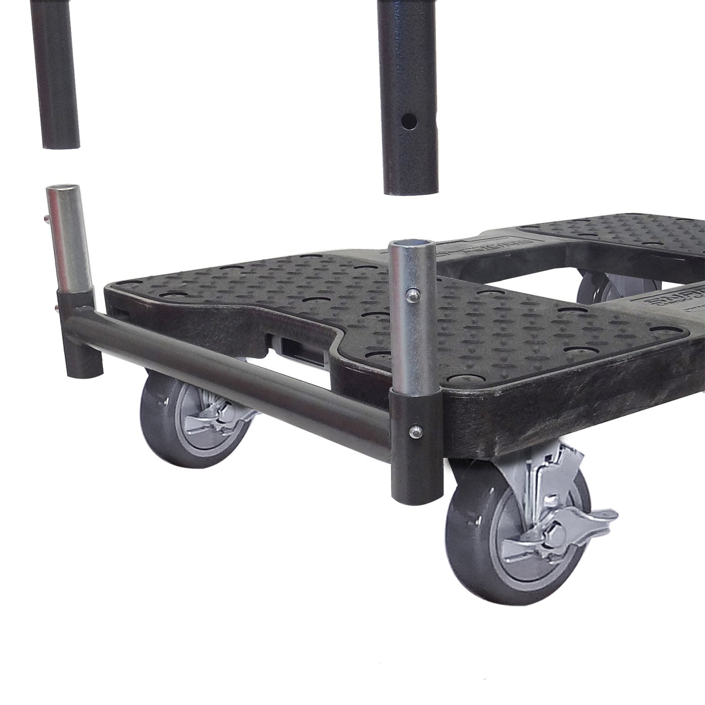 Snap-Loc E-Track Dolly – Industrial Strength, 1,500 lb Capacity with 4" Polyurethane Swivel Casters