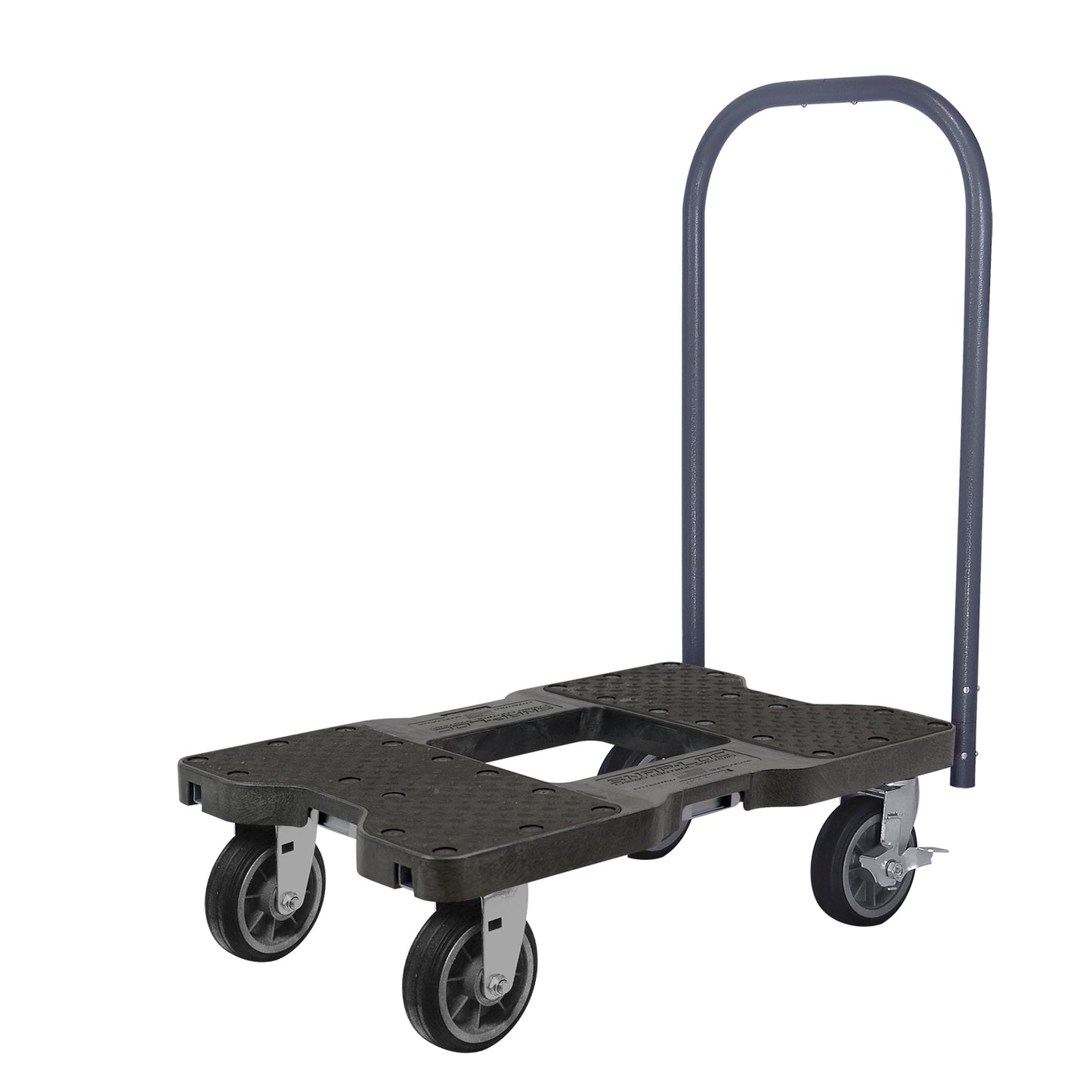 Snap-Loc E-Track Dolly – All-Terrain, 1,500 lb Capacity with 6" Solid Rubber Casters - Red
