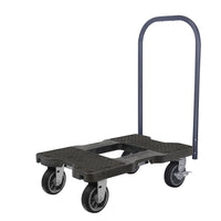 Snap-Loc E-Track Dolly – All-Terrain, 1,500 lb Capacity with 6" Solid Rubber Casters - Red