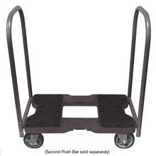 SNAP-LOC 1,500 lb All-Terrain E-Track Push Cart Dolly Black