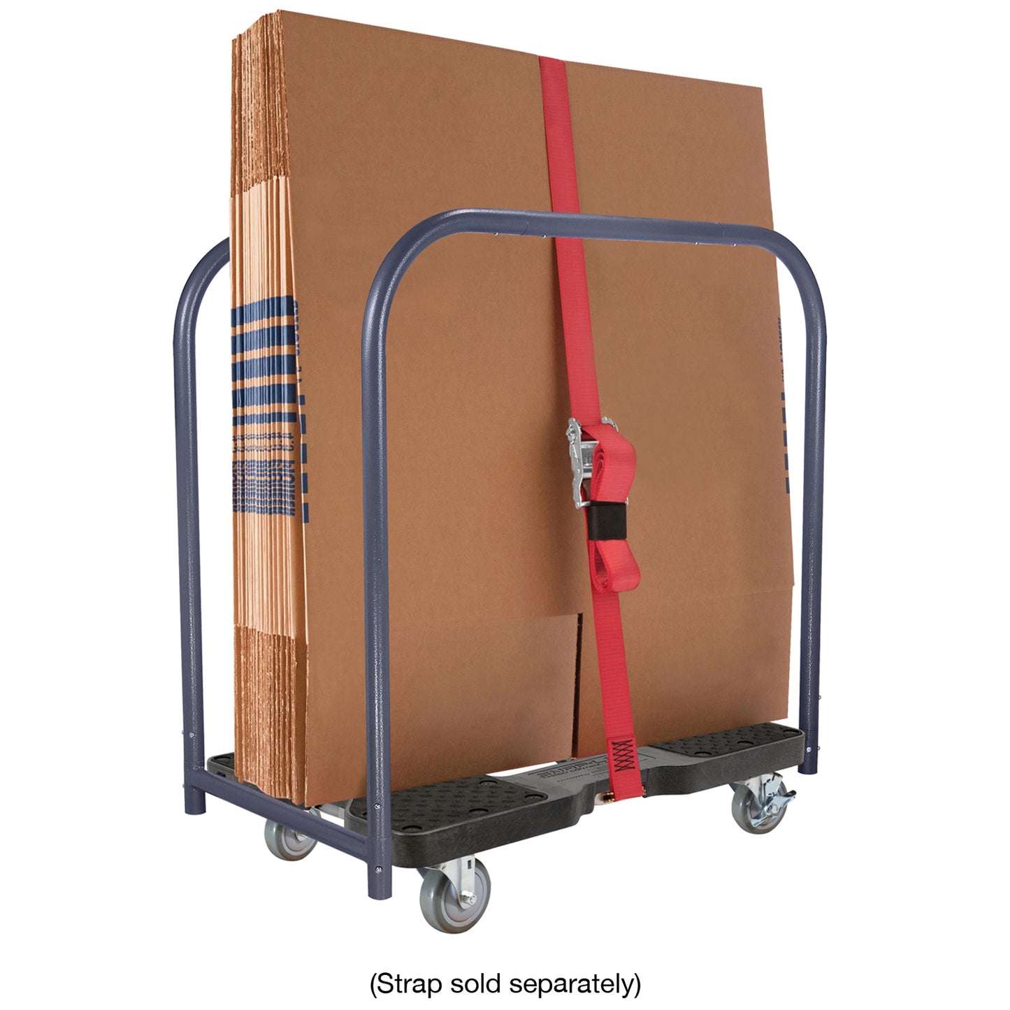 Snap-Loc E-Track Dolly – Industrial Strength, 1,500 lb Capacity with 4" Polyurethane Swivel Casters