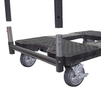 Snap-Loc E-Track Dolly – Industrial Strength, 1,500 lb Capacity with 4" Polyurethane Swivel Casters